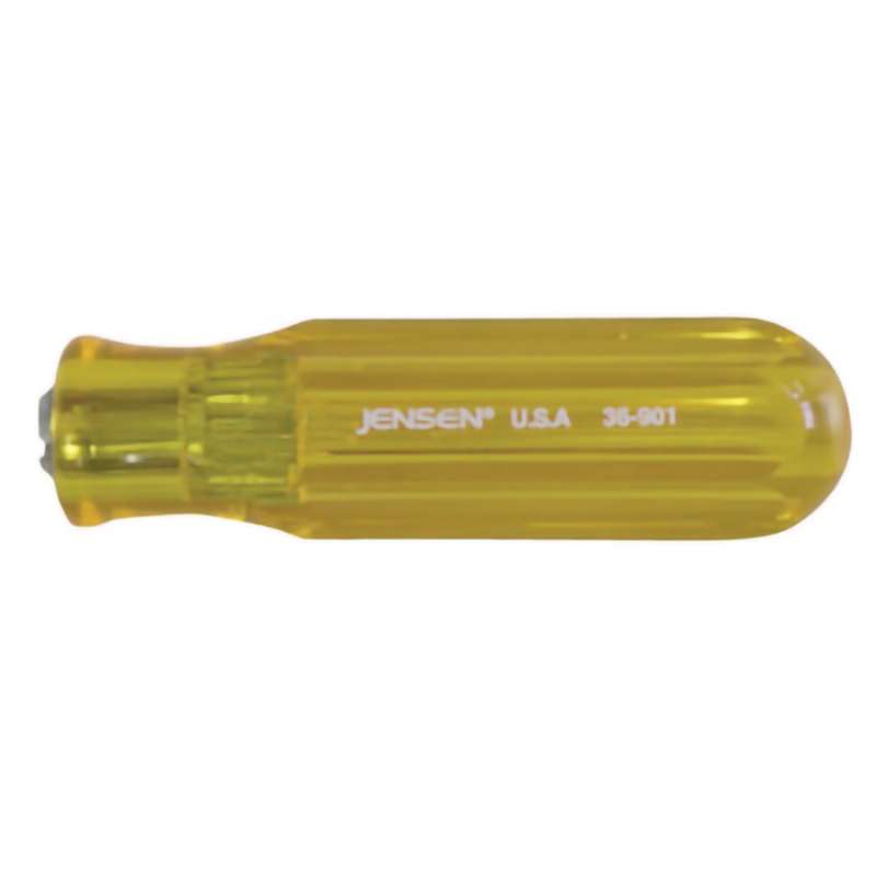 Handle, 4-1/8" L, Plastic, Yellow